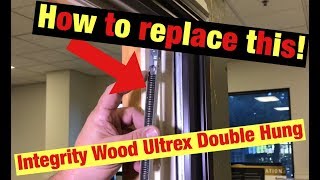 Marvin Integrity Wood Ultrex Double Hung Balance Tube Replacement