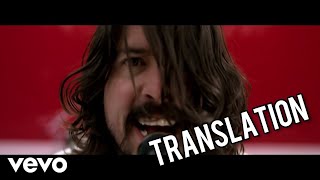 FOO FIGHTERS - THE PRETENDER - překlad