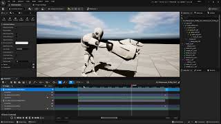 vlog - Nouvelles animations d'attaque dans Unreal Engine 5 pour golems et .... secret !