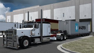 Pizzster pete 389 with Max Atlas ATS Container Trailer