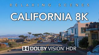 Driving Northern California 8K Dolby Vision HDR - Pebble Beach to San Francisco