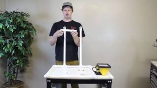 How to: Assemble the Tabletop 500w Exposure Unit - Screen Printing