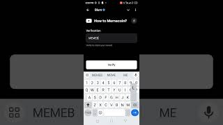 How to Memecoin? | BLUM VERIFY CODE