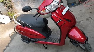 HONDA ACTIVA 3G RED COLOUR DESIGN MODIFIED.