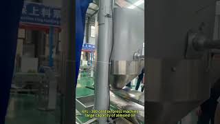 6YL-360 screw oil press machine to press almond oil