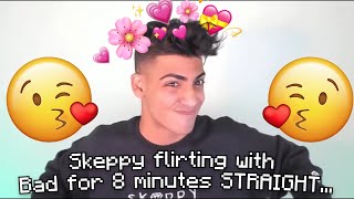 Skeppy flirting & bickering with BadBoyHalo for 8 minutes STRAIGHT...