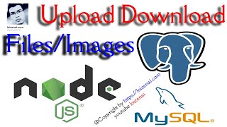 Node js RestApi File Upload to MySQL - Node js RestApi File Download from database with Ajax