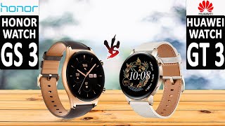 HONOR WATCH GS 3 VS HUAWEI WATCH GT 3 l Watch Comparison l Specifications