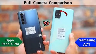 Oppo reno 4pro (vs)Samsung a71