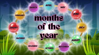 Months of the years | Sing Along Through the Months of the Year | Fun Learning for Kids | Kiddy Cave