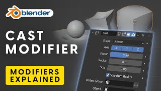 Blender Cast Modifier Explained