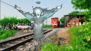 Bóng Ma Xuất Hiện Trên Đường Tàu Hỏa Bắc Nam | Ghost And Train