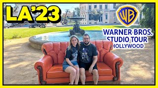 Warner Bros Studio Tour Hollywood (IS INCREDIBLE!) VLOG | LA'23 Day 5