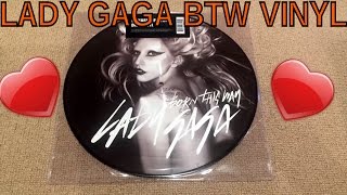 Lady Gaga Born This Way Picture Disc 12 inch Vinyl Memorabilia Merchandise