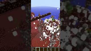 TNT test 1000000 blocks boom experiment #minecraft #mc #MrEgorin #meme #memes #tnt