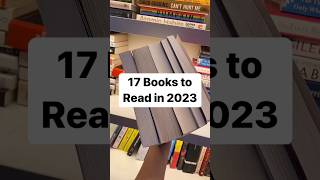 17 books to read in 2023