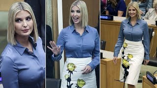 Ivanka Trump appears to go braless while attending the UN General Assembly