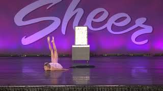 2021 "Perfect Isn't Easy" Junior Musical Theatre Solo - Sheer Elite Nationals