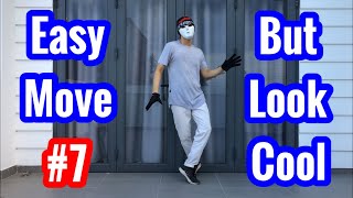 Easy Dance Move That Look Cool 7 | " 3 Steps Chilling " Dance Tutorial