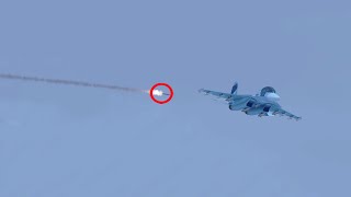 Today, Russian Su-33 fighter jet downed by long-range Ukrainian Stinger missiles |Arma3