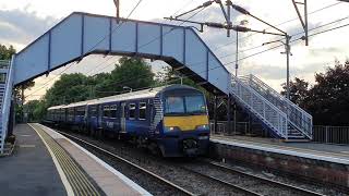 Scotrail class 320 320 arrive into jordanhill