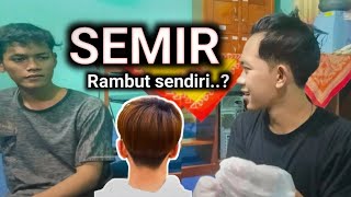 tutorial semir rambut hasil yang memuaskan