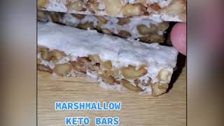 Marshmallow Keto Bars