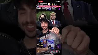 Johnny Palmadessa TikTok Debate - Why are you voting for Trump? (FUNNY) 10/16/2024