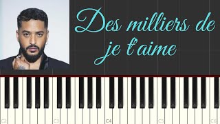 SLIMANE - Des milliers de je t'aime.tuto