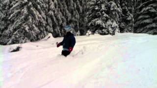 Skiing in Flachau with Tasman