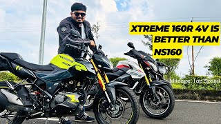 Pulsar ns160 vs Xtreme 160r 4v. Best 160cc Motorcycle?