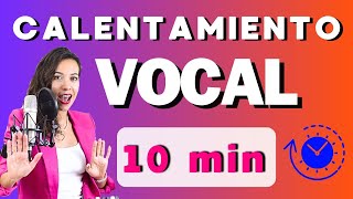 MEJOR CALENTAMIENTO VOCAL de 10 MINUTOS. Cómo cantar mejor en 10 minutos. Natalia Bliss