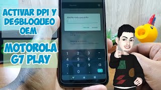 Activar DPI y Opciones De Programador y desbloqueo OEM Motorola G7 Play