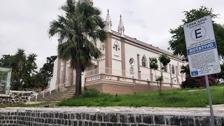 mostrando a praça da igreja Matriz da minha cidade