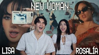 LISA - NEW WOMAN feat. Rosalía (Official Music Video) REACTION!!