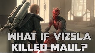 What if Pre Vizsla killed Darth Maul?