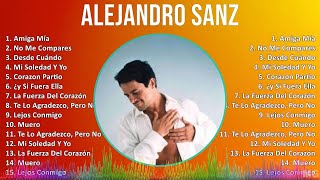 A l e j a n d r o S a n z 2024 MIX Grandes Éxitos ~ 1980s music, Latin, Latin Pop music