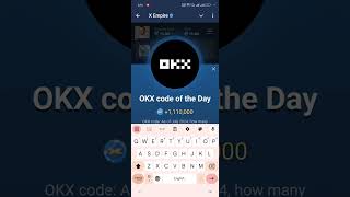 OKX of the Day X Empire code | Today OkX of the day code | X empire OKX of the day | 16 sep OKX of |