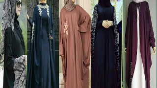 trendy Islamic abaya/dress design 2024 |plain burkha design #abayadesigns