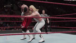 WWF2K18 June Week 3 Raw Match 1 KOTR Quarter-Round Bracket Marc Mero vs Jeff Jarrett