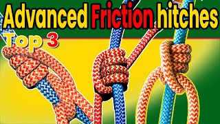 TOP 3 tree climbing friction hitches - Michoacan Hitch - Distel Hitch - Blake's Hitch