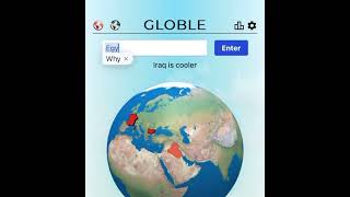 Everyday Globle Country 210! Guess the Mystery Country!  #geography #globle #worldmap #spoileralert