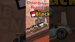 GHOST DRIVER BE LIKE : 😱 Hill Climb Racing 2 #hcr2 #shorts