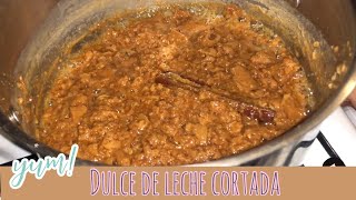 Dulce de leche cortada ~ Fácil y delicioso🥰