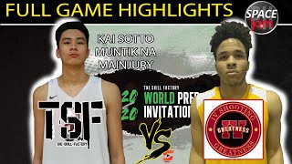 TSF NAT'L VS S4G FULL GAME HIGHLIGHTS | TSF WORLD PREP INVITATIONAL | KAI SOTTO MUNTIK NA MAINJURY