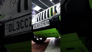 Mahindra Thar fully modified 2023 #shortyoutube #reel #4x4 #alloywheels #carlo #suv