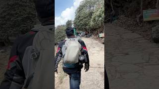 Tungnath Mahadev Trek 🏔️🕉️ #explore #travel #shortvideo #nature #shorts #shortsvideo #tungnath