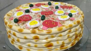 Bolo pizza ( decoração)