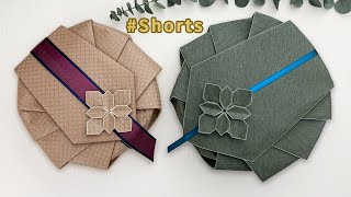 Gift  Wrapping Ideas | Gift Wrapping Circular Box #Shorts（2022 Update）