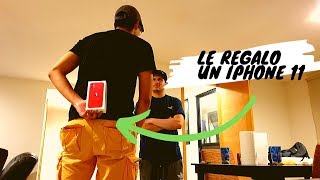 BROMA PESADA: LE REGALO EL NUEVO IPHONE 11 A MI MEJOR AMIGO!!